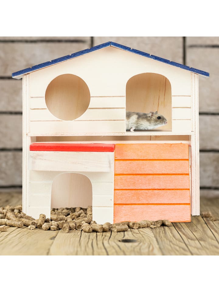 relaxdays Hamsterhaus in Bunt günstig kaufen onesize