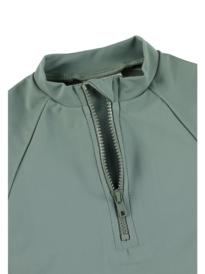 Sterntaler Badeshirt langarm uni in dunkelgrün günstig kaufen 80