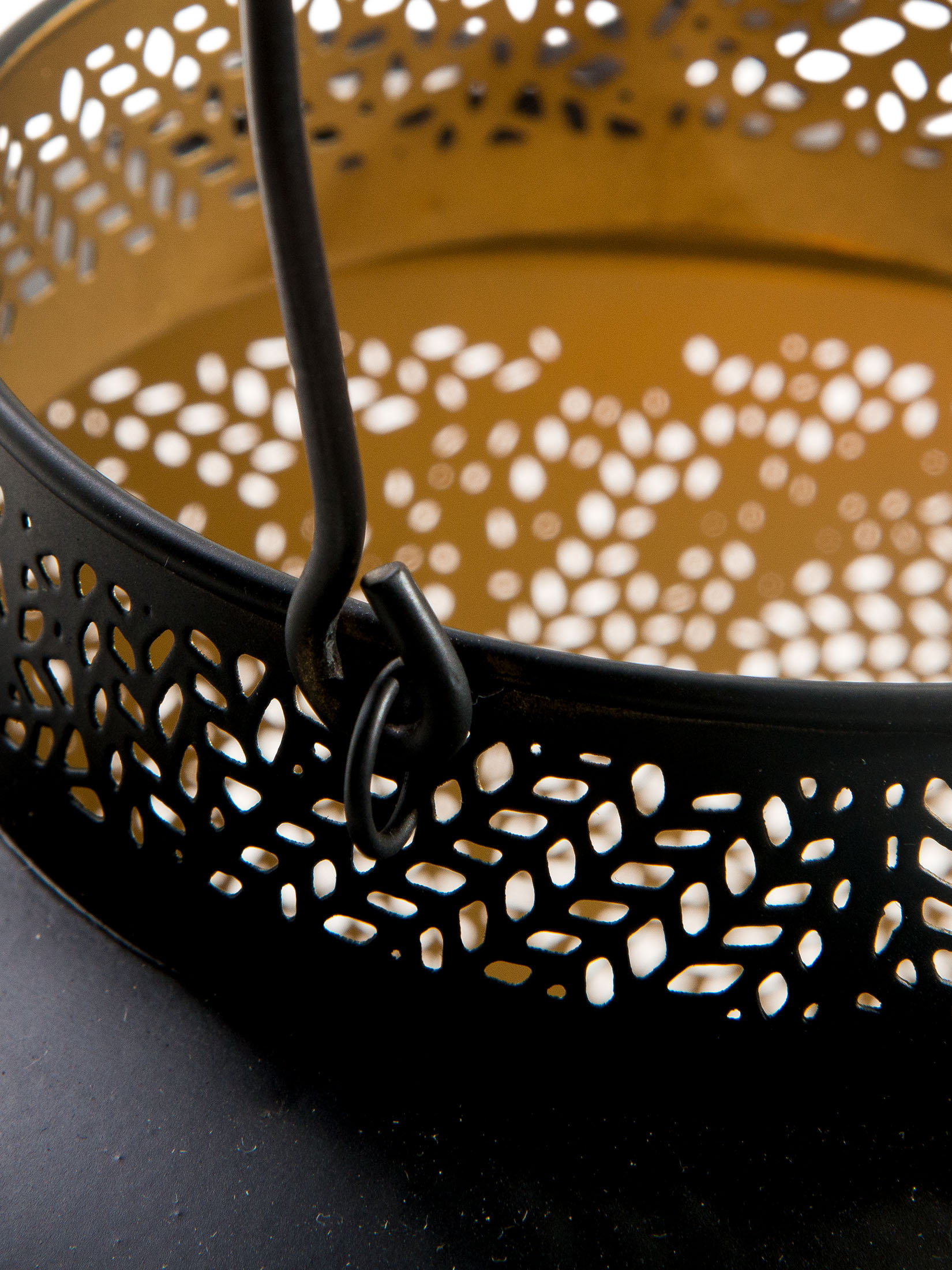 Lazarro Laterne, Black/Gold