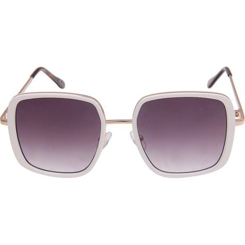 Leslii Sonnenbrille mit eckigen Gläsern
