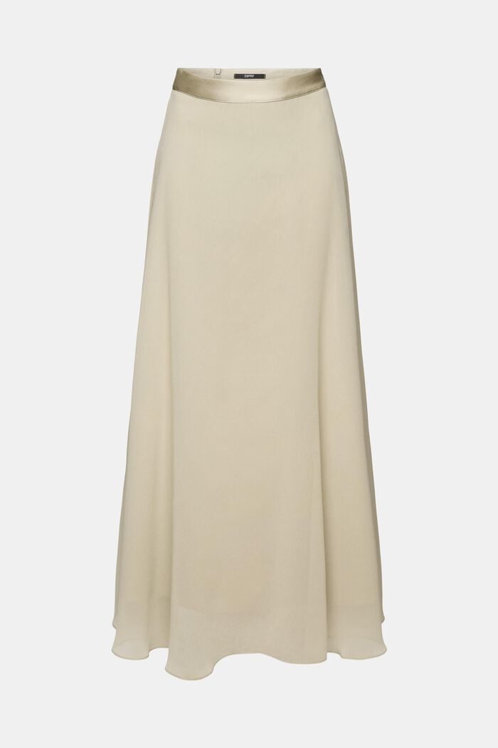 Maxi-Rock aus Chiffon