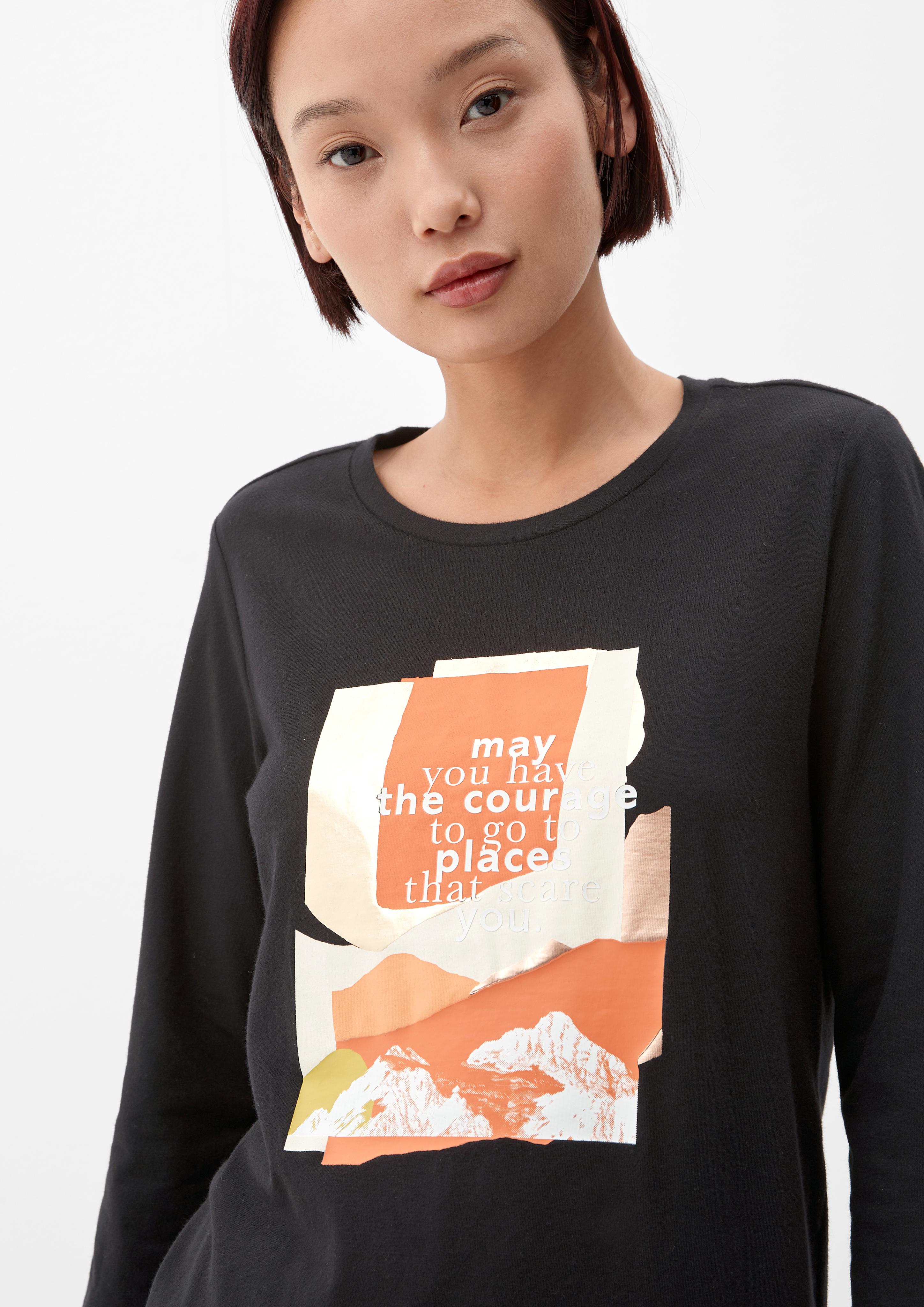 Shirt mit Statement-Print  2122350-99D0