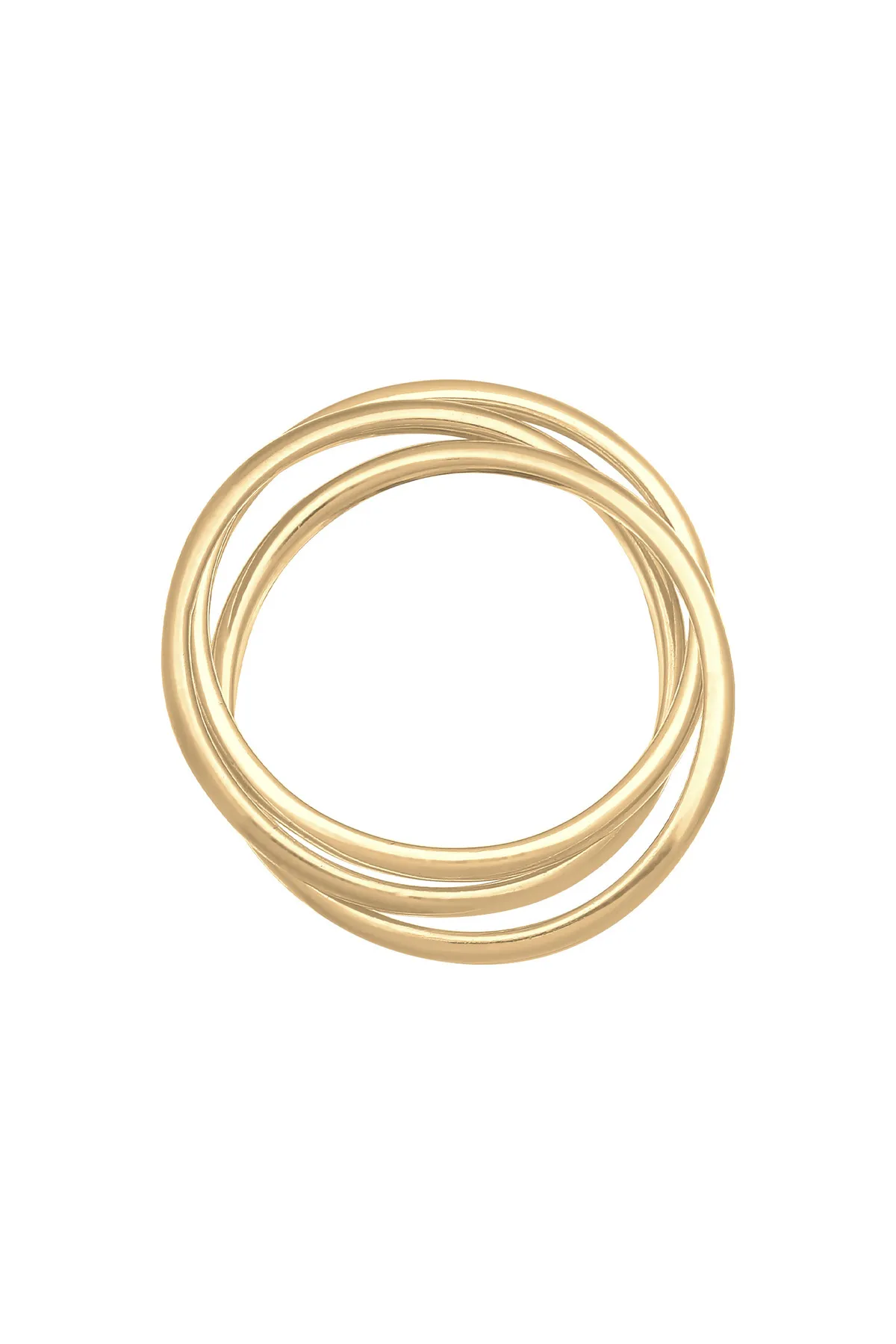 ELLI  Ring Wickelring Trio Trini Basic 925 Silber