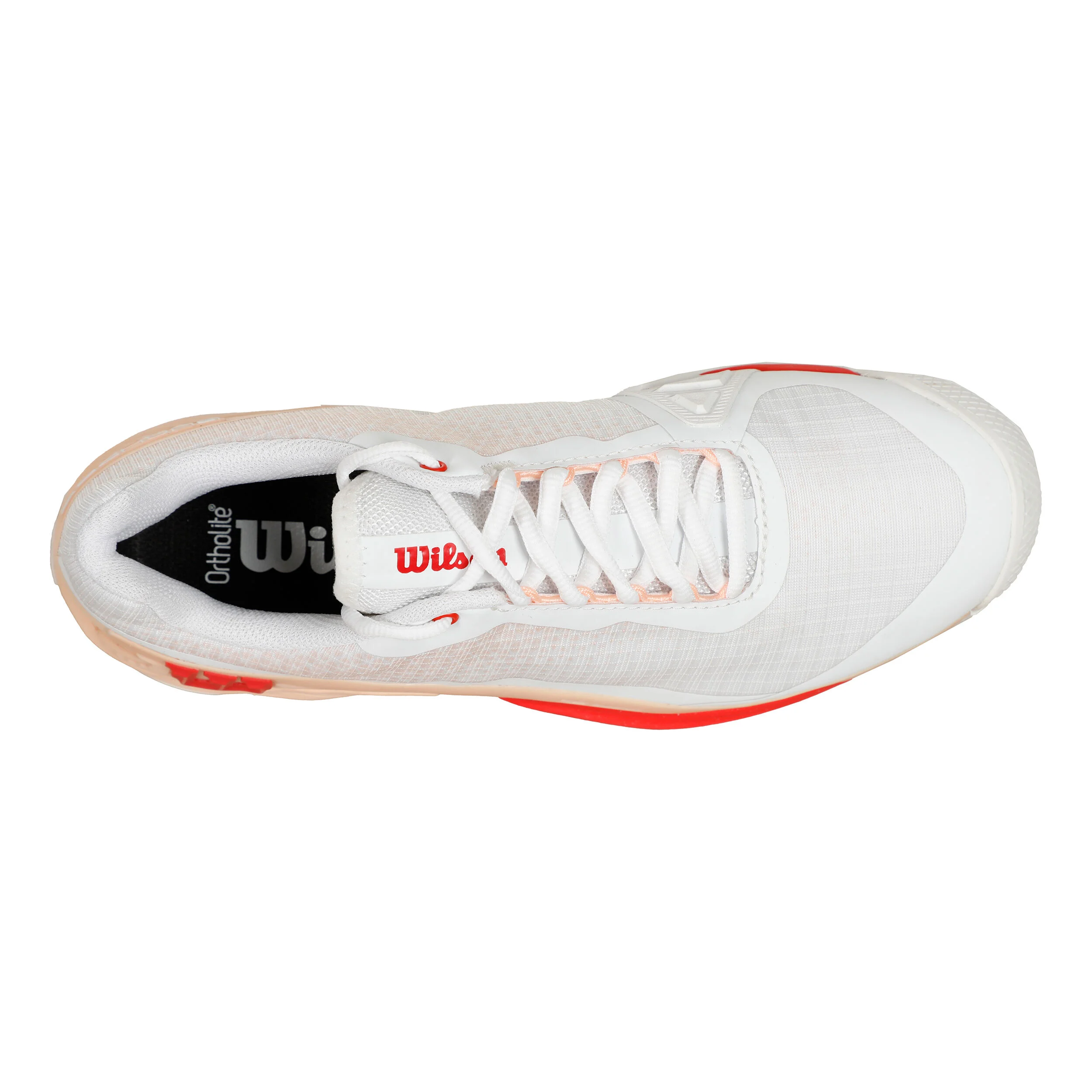 Rush Pro 4.0 CLY Sandplatzschuh Damen - Weiß, Apricot