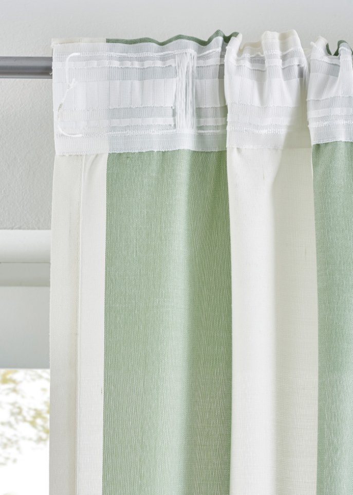 Vorhang mit recyceltem Polyester (1er Pack)