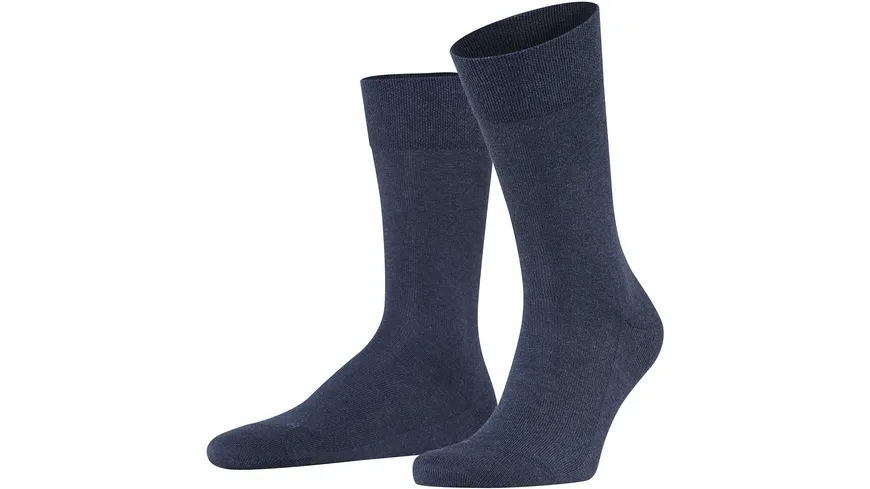 FALKE Herren Socken Sensitive London navy mel