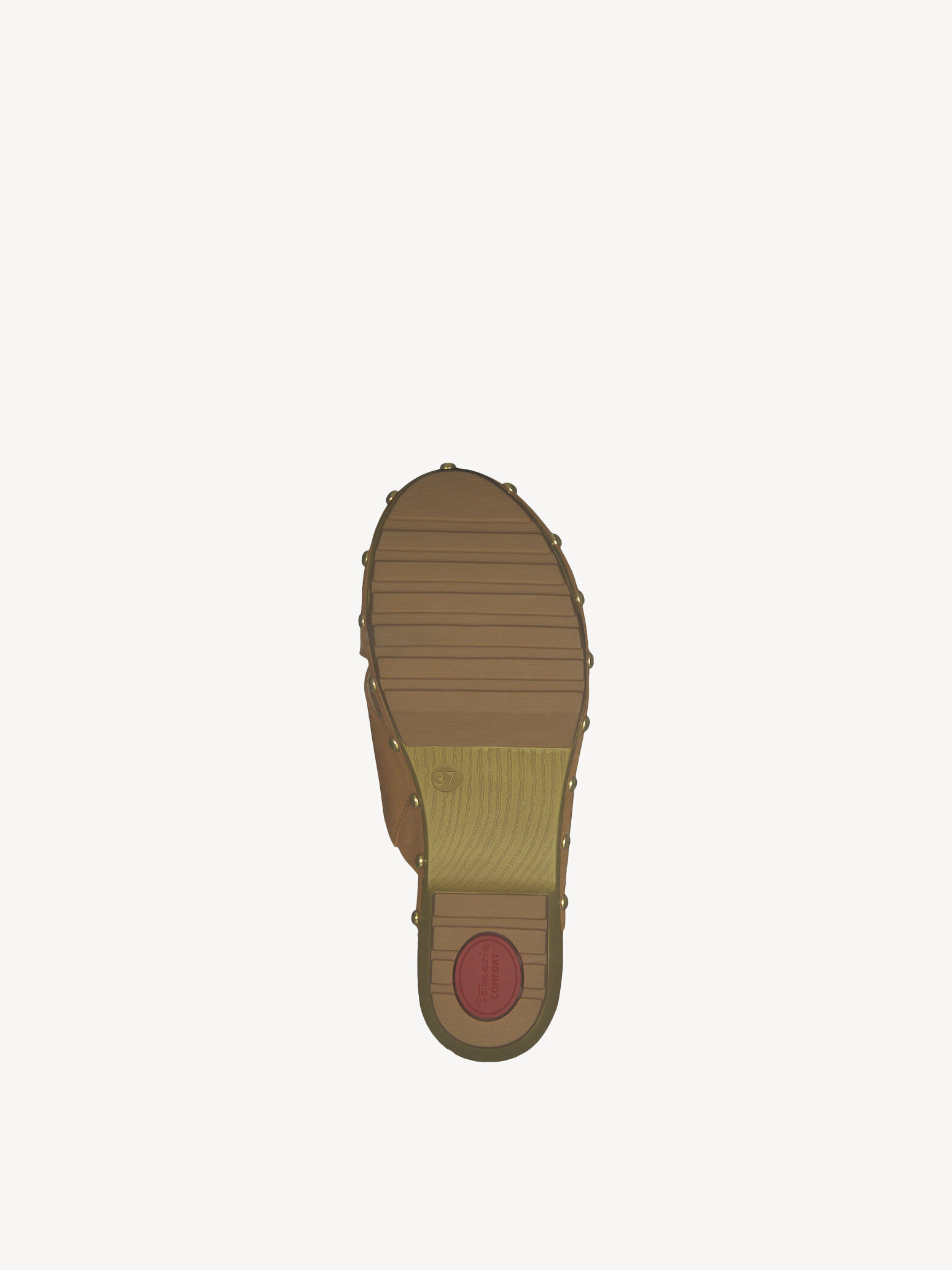 Mule en cuir - marron