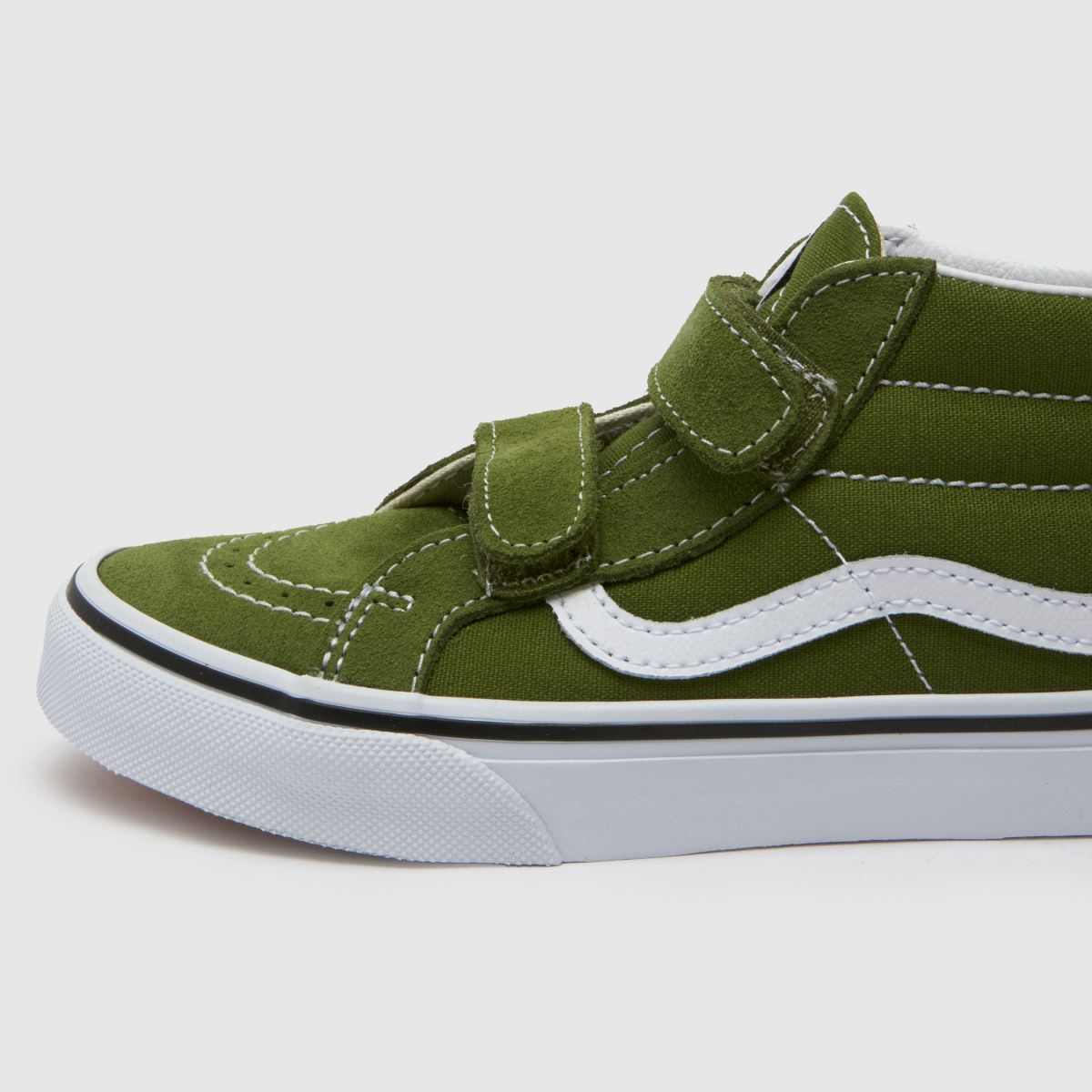 Vans sötétzöld sk8-mid reissue v fiús junior cipők