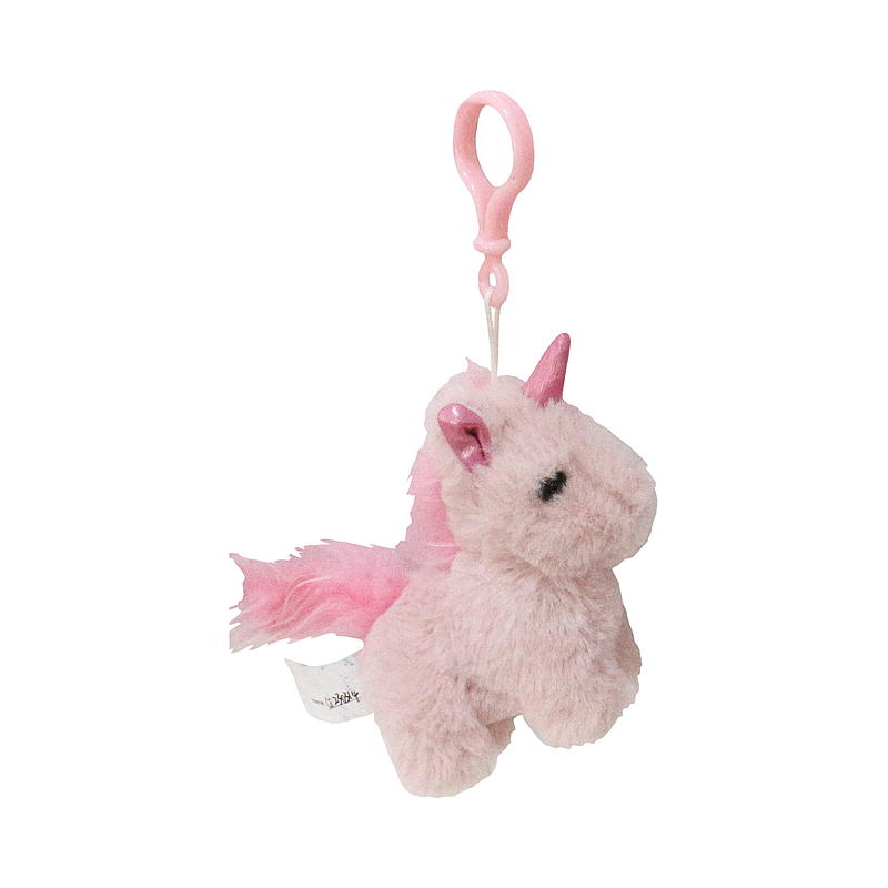 FunToys Enhjørning mini m/klips lys rosa