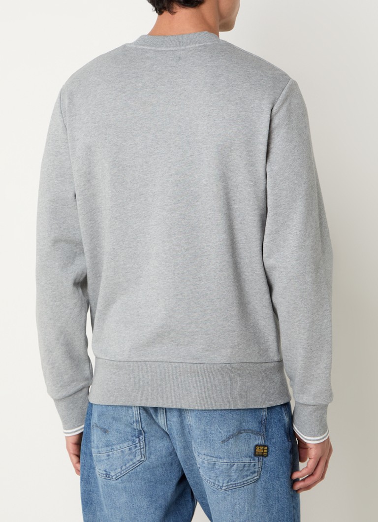 Pulover Fred Perry cu logo brodat