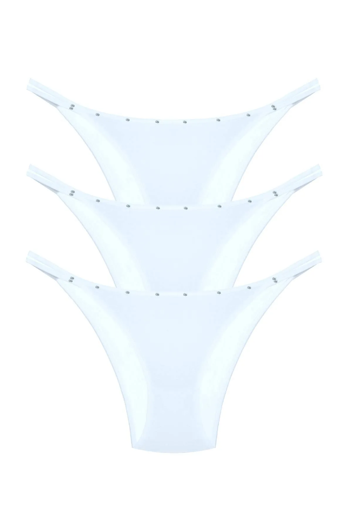 Newlilla  1025 Paar Bikinislips im Ip-Stone-Design, 1025-v3