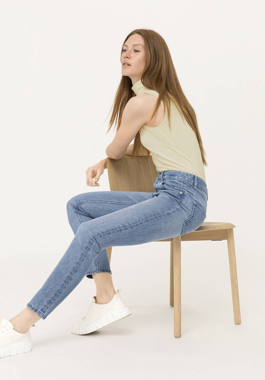 Jeans Hanna Mom Fit aus Bio-Denim