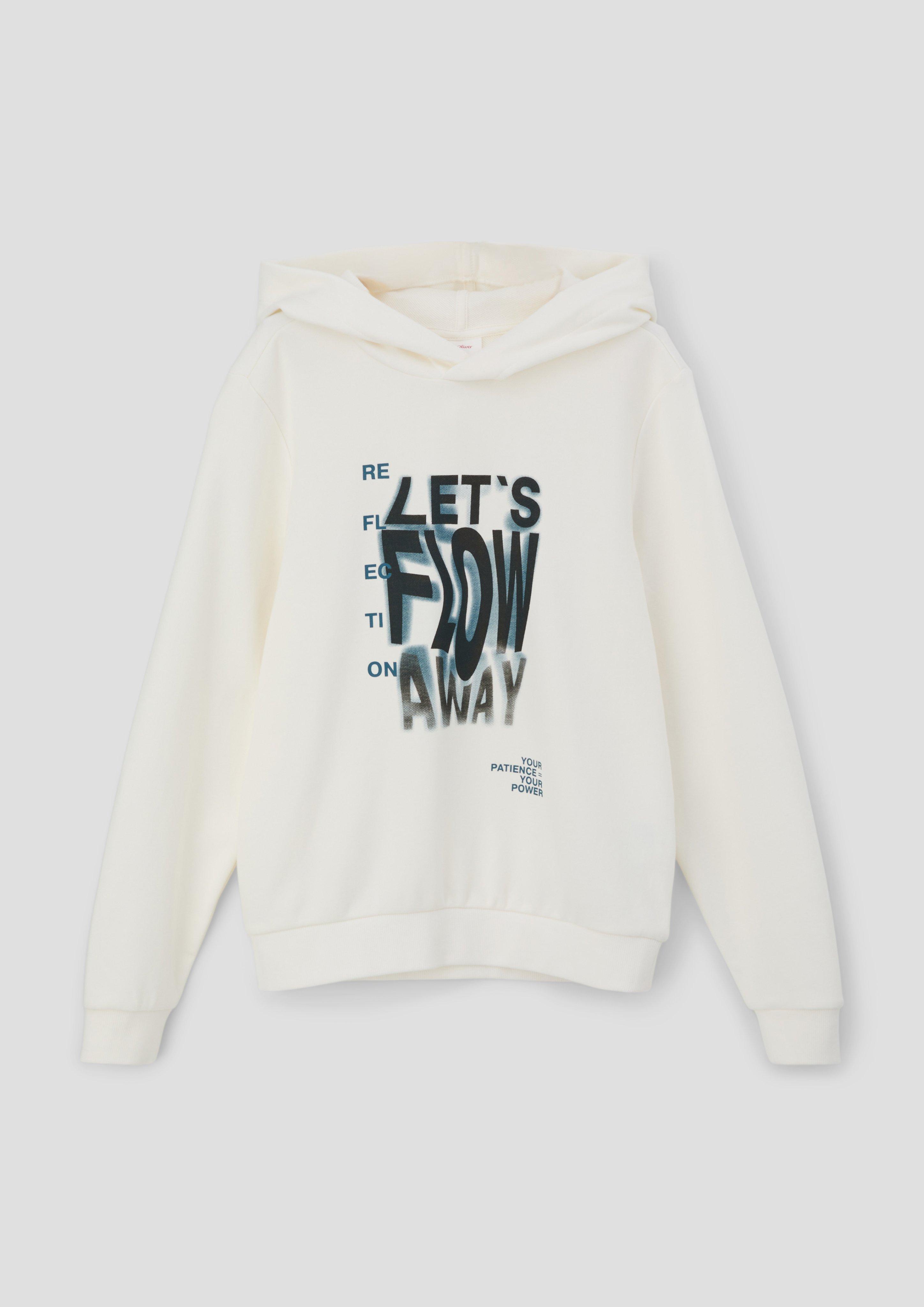 Kapuzensweatshirt mit Frontprint  2134030-0210