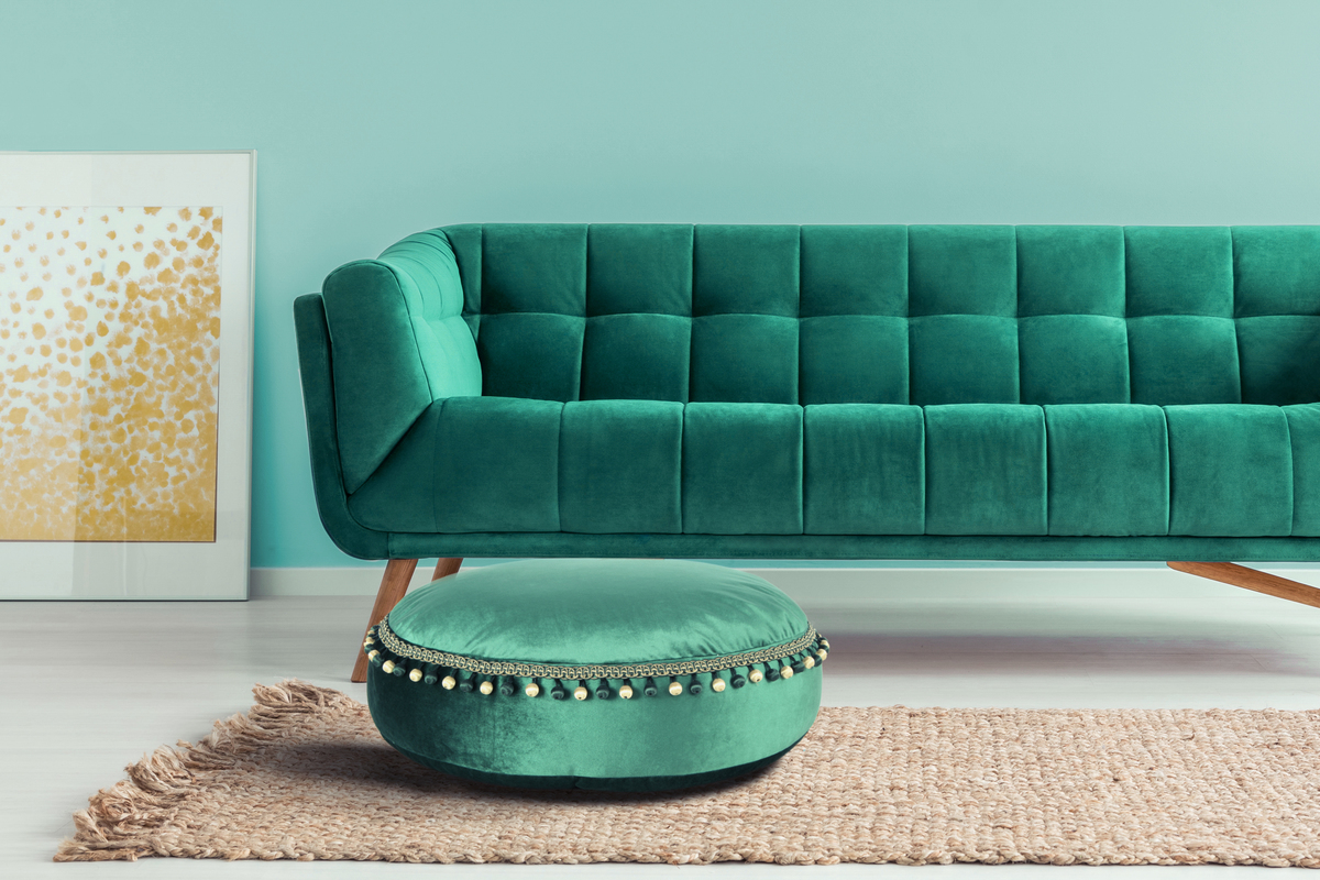 Kayoom Pouf Taj Mahal 425 Grün
