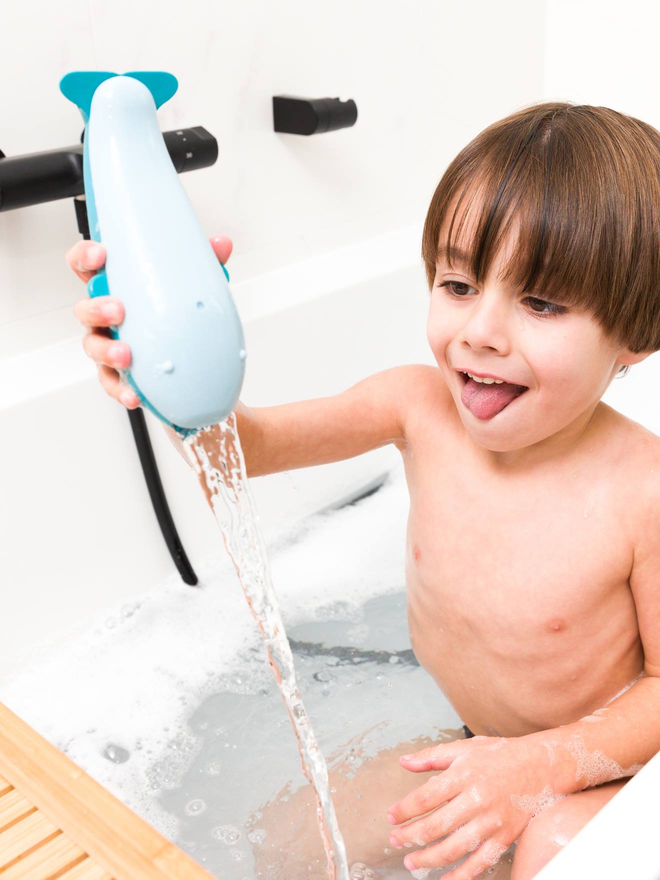 Oppi Nachhaltiges Kinder Badespielzeug  FLOT KUJI OPPI - blau