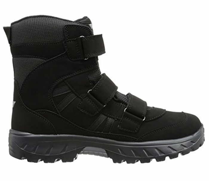 LICO Winterstiefel schwarz Wildlife Velcro