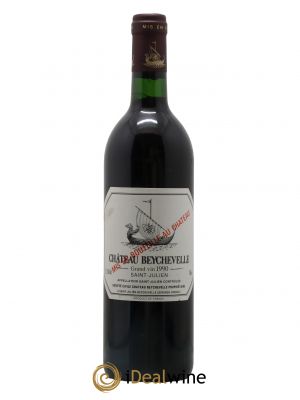 Château Beychevelle 4ème Grand Cru Classé  1990 - Lot de 1 Bouteille