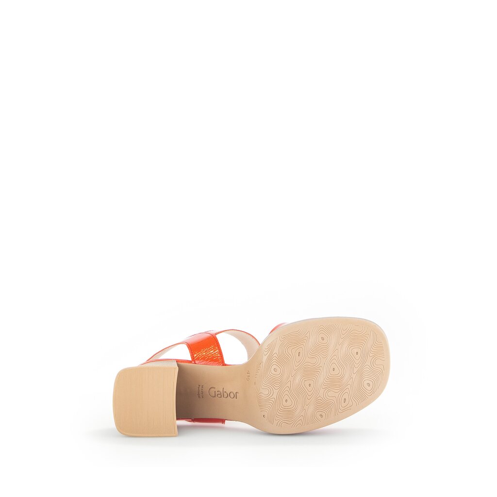 Gabor fashion Plateau Sandale orange