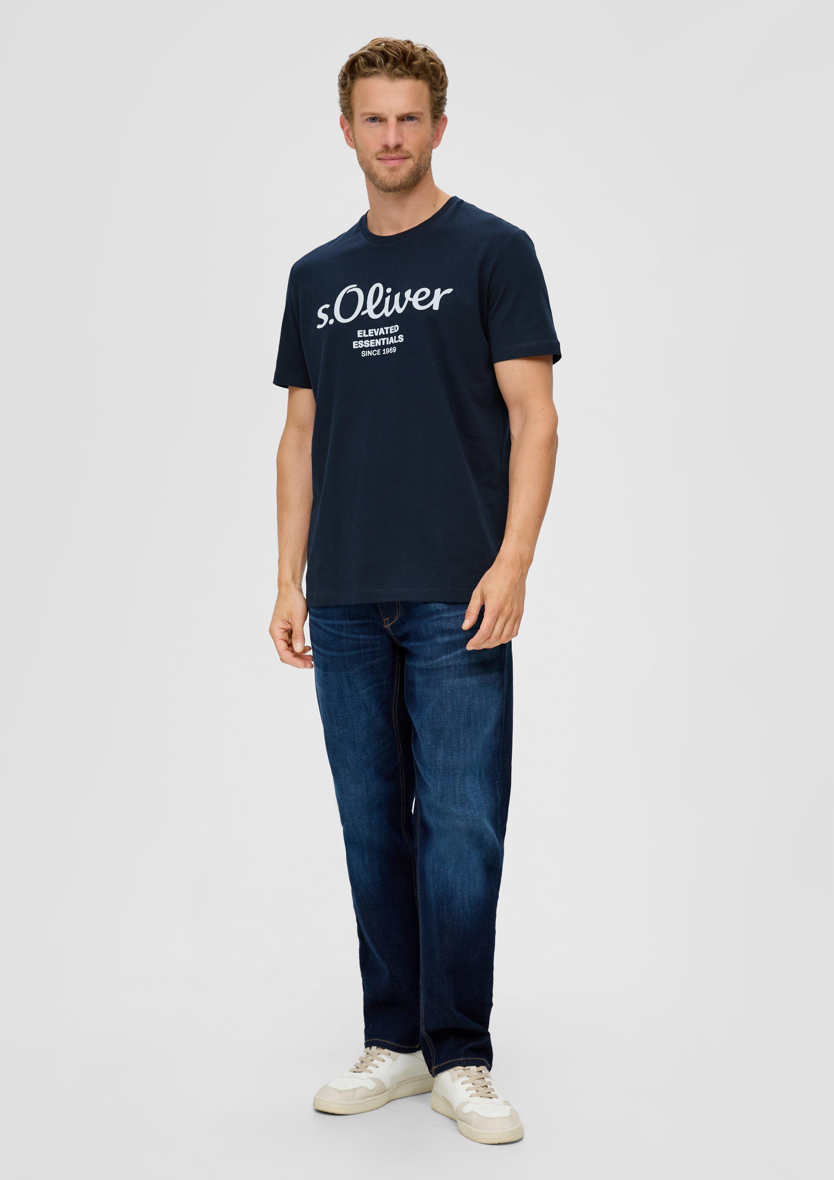 T-Shirt mit Label-Print  2139909-59D1