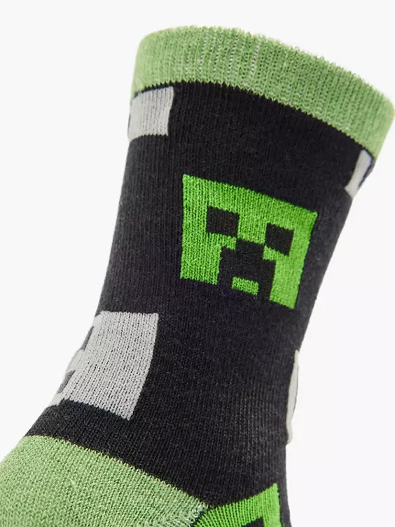 Minecraft 3er Pack Socken