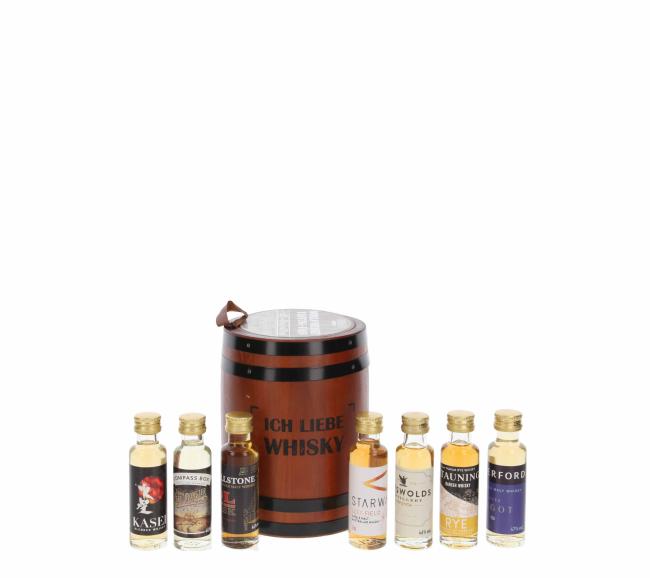Whisky-Tasting-Fass Sortiment 0,14 l·44,7 % vol