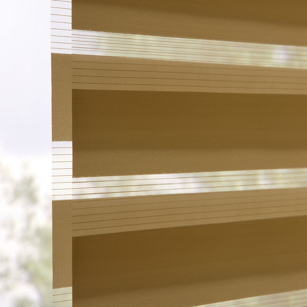 Bella Casa DUO-Rollo Doppelrollo, apricot, 160 x 60 cm