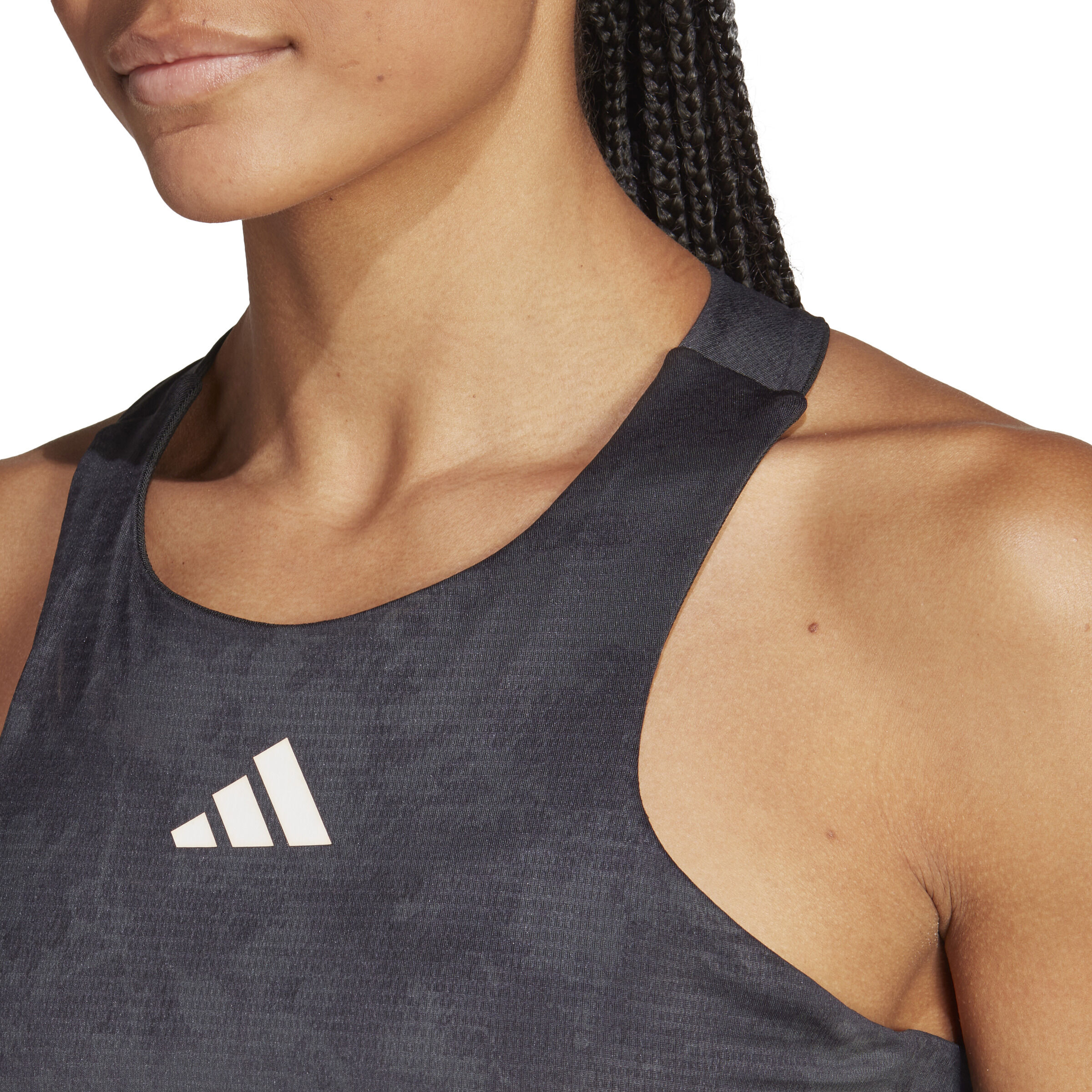 Paris Y- Tank-Top Damen - Dunkelgrau