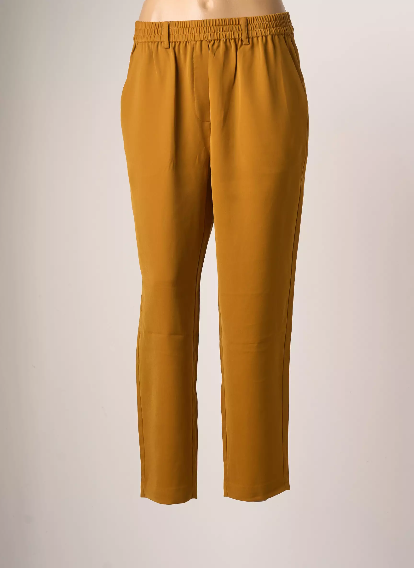 Second Female Pantalons Chino Femme couleur jaune