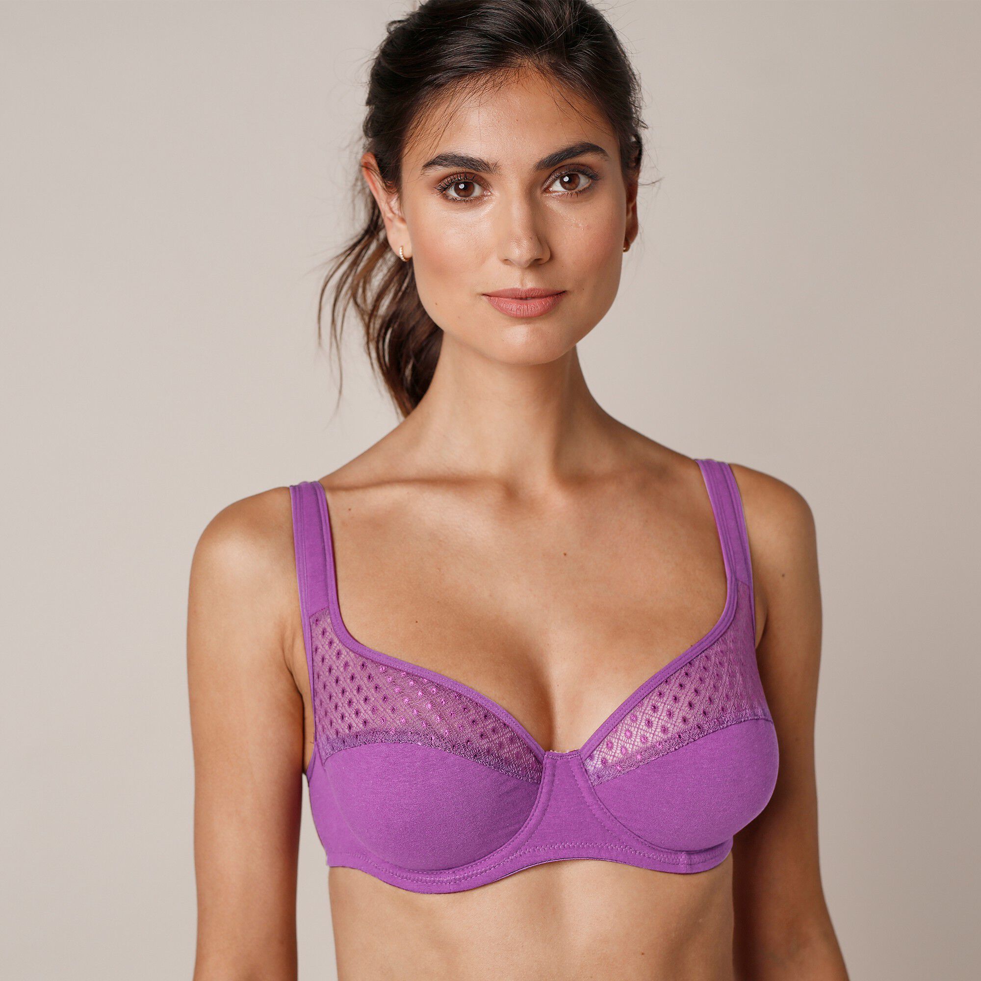 Soutien-gorge Tropea uni avec armatures