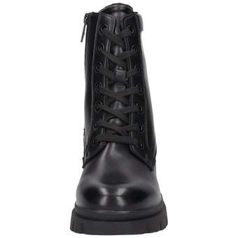 Tom Tailor Schnürstiefelette in schwarz