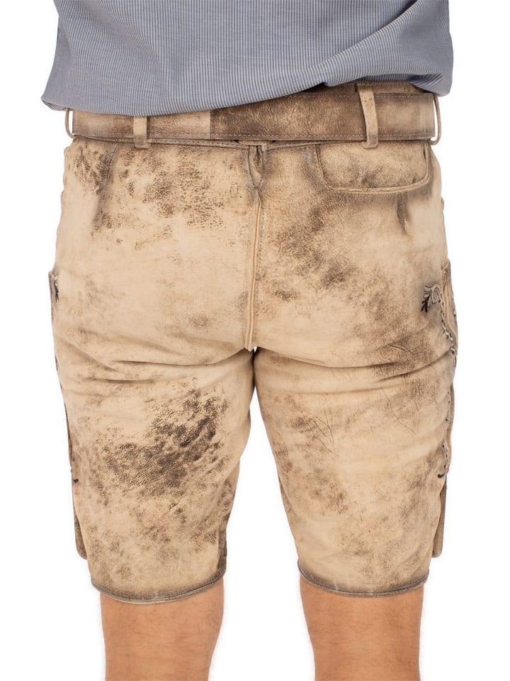 MADDOX Lederhose ZUGERSEE in dunkelbraun günstig kaufen