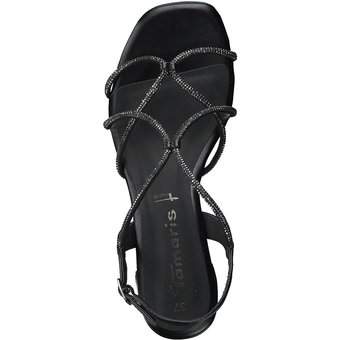 Tamaris Sandale in schwarz