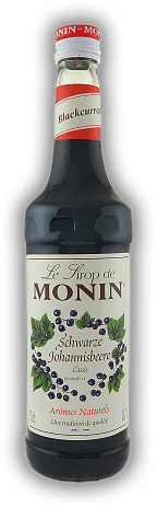 Monin Sirup Cassis / Schwarze Johannisbeere Monin Sirup Cassis / Schwarze Johannisbeere  0,7	 Liter