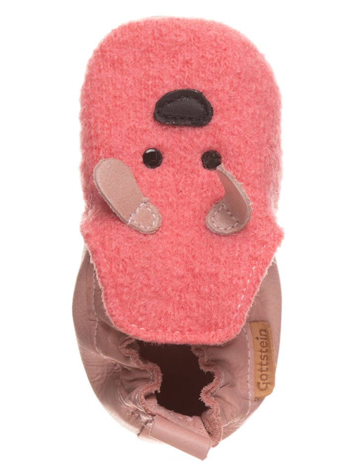 kitz-pichler Krabbelschuhe in Rosa günstig kaufen