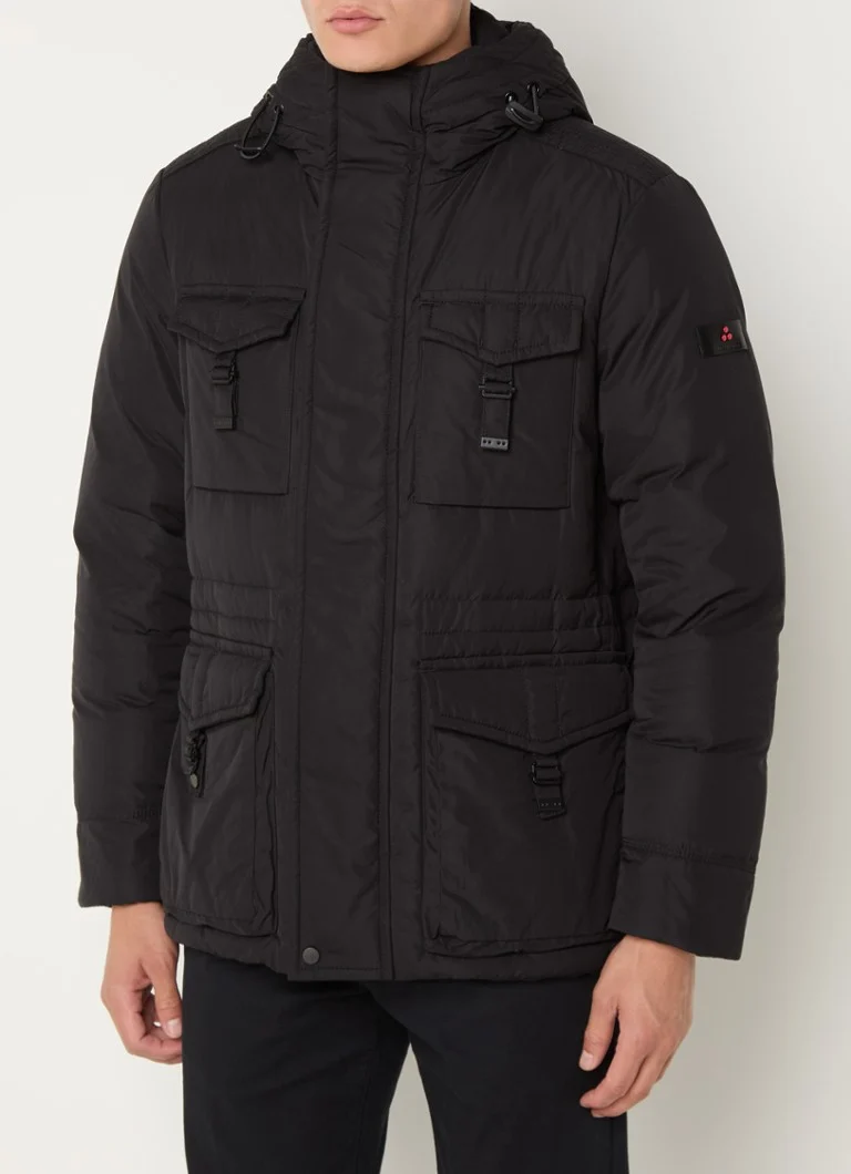 Peuterey Aiptek quilted parka with down fill and hood