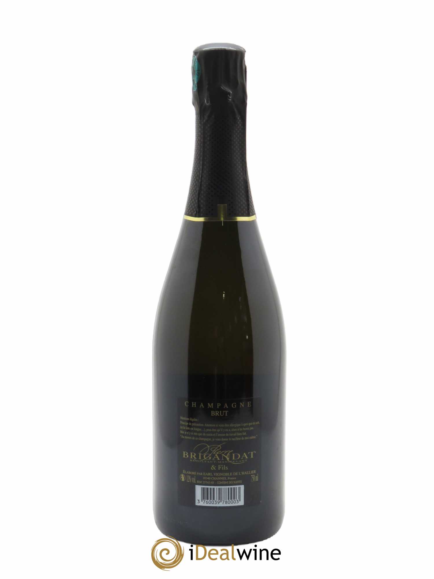 Blanc de Noirs Brut Brigandat   - Lot de 1 Bouteille
