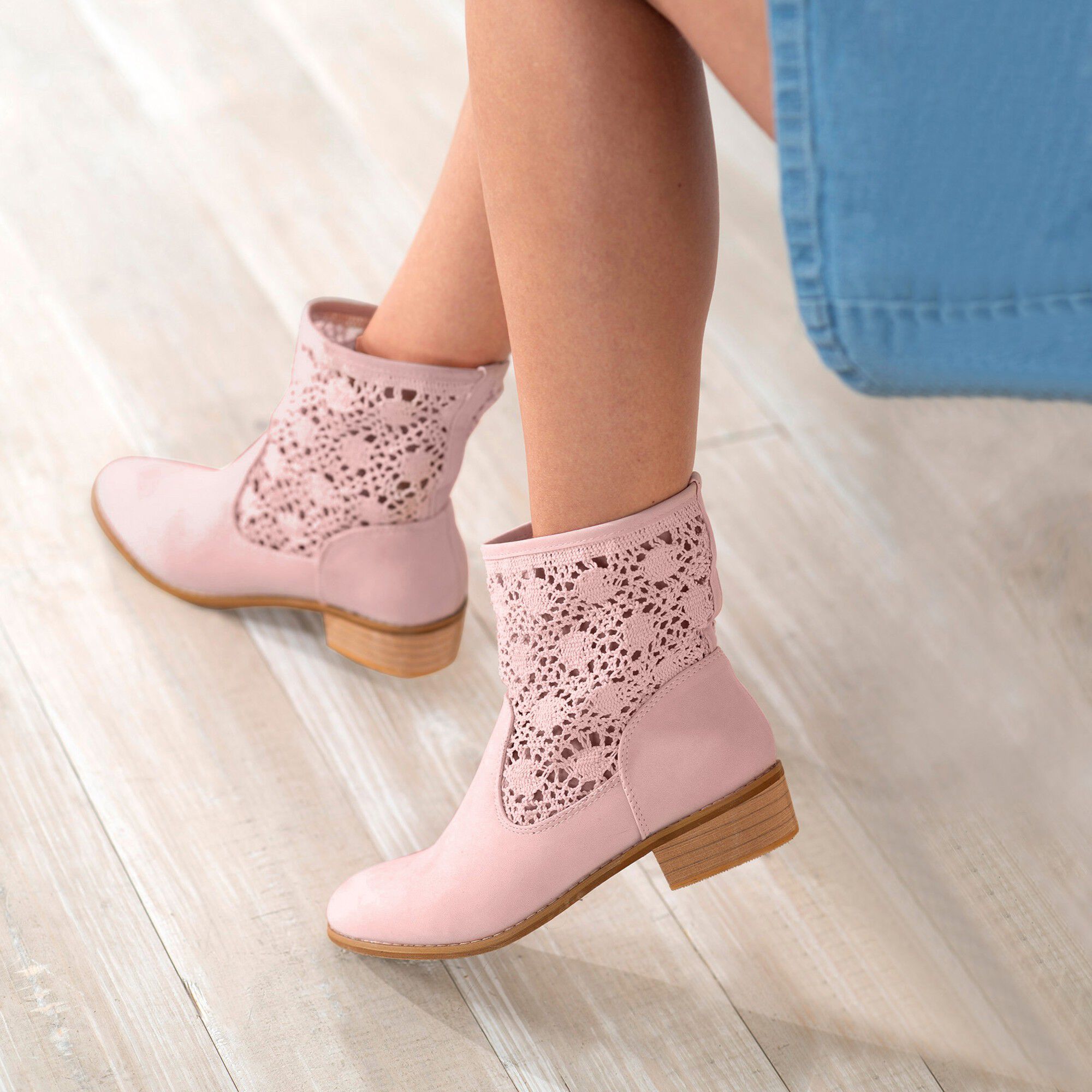 Boots macramé