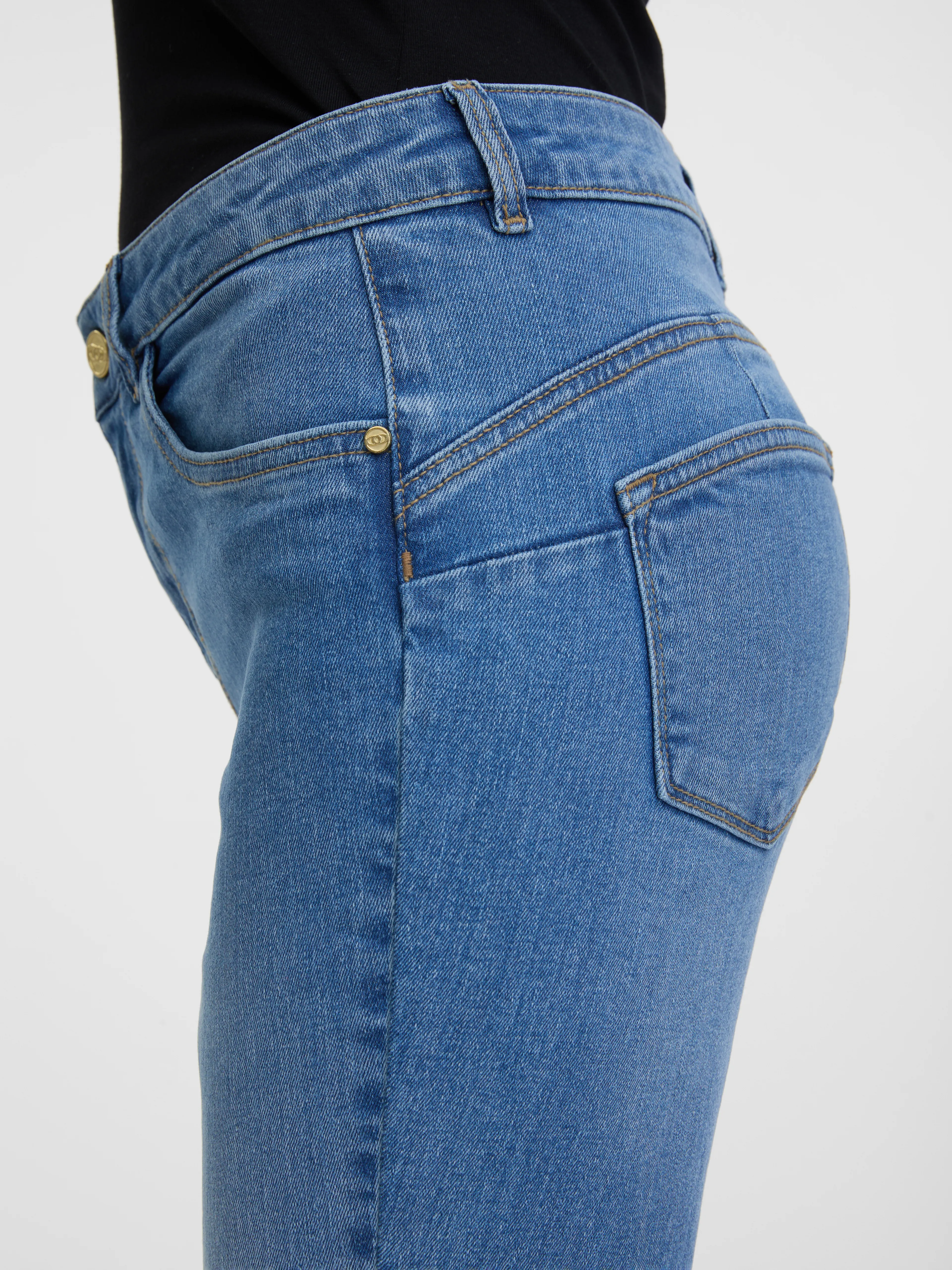 Hellblaue Skinny Damenjeans ORSAY