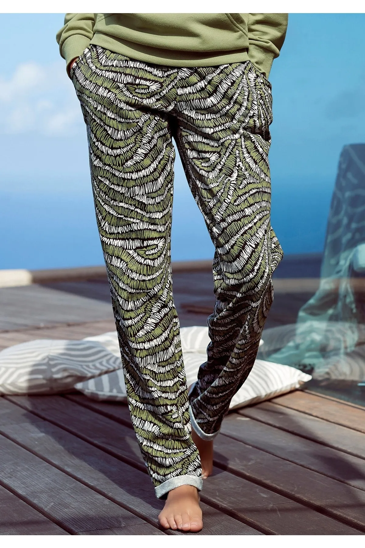 LASCANA  Jogginghose - Schwarz - Relaxed