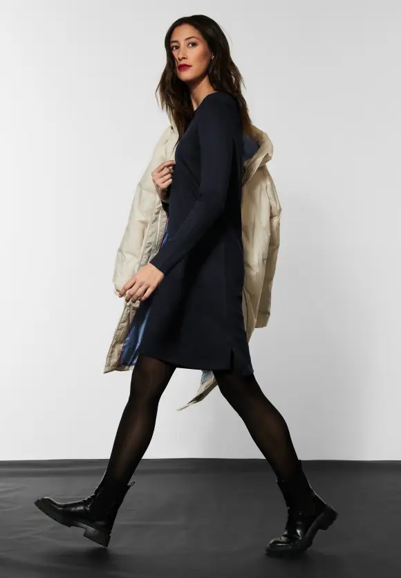 Street One Sweatkleid in Unifarbe