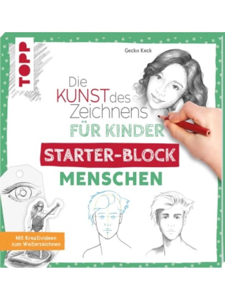 Frech Buch - Die Kunst des Zeichnens für Kinder Starter-Block - Menschen günstig kaufen onesize