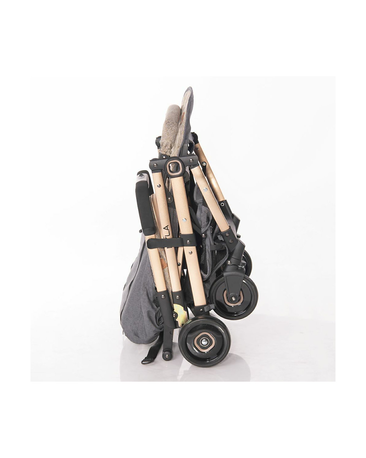 Kinderwagen Myla Aluminiumrahmen Korb Fußsack Buggys