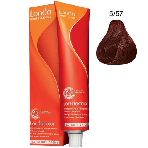 Londa Demi-Permanent Color Creme 5/57 Hellbraun Rot-braun 60 ml