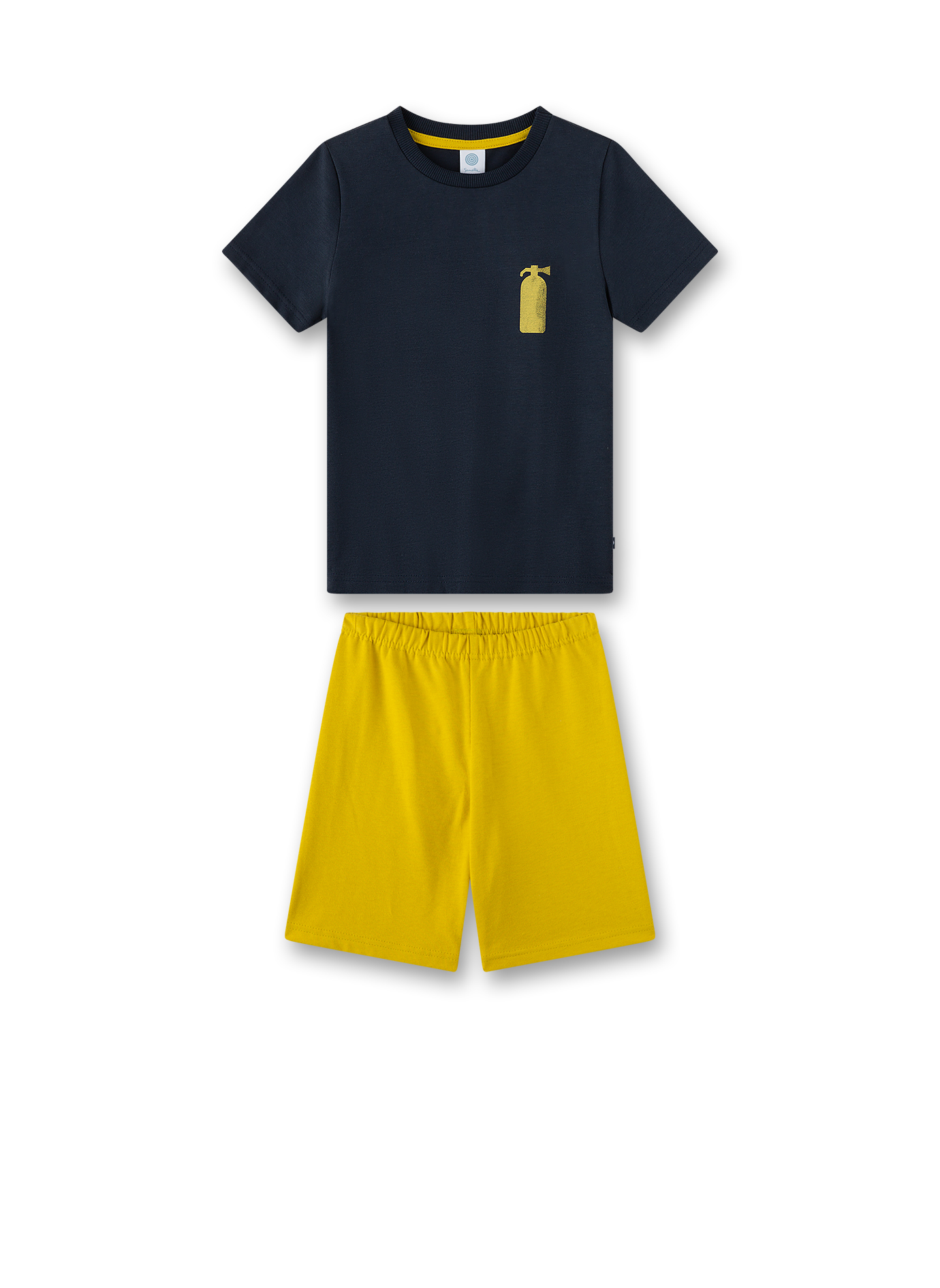 Jungen-Schlafanzug kurzBlau