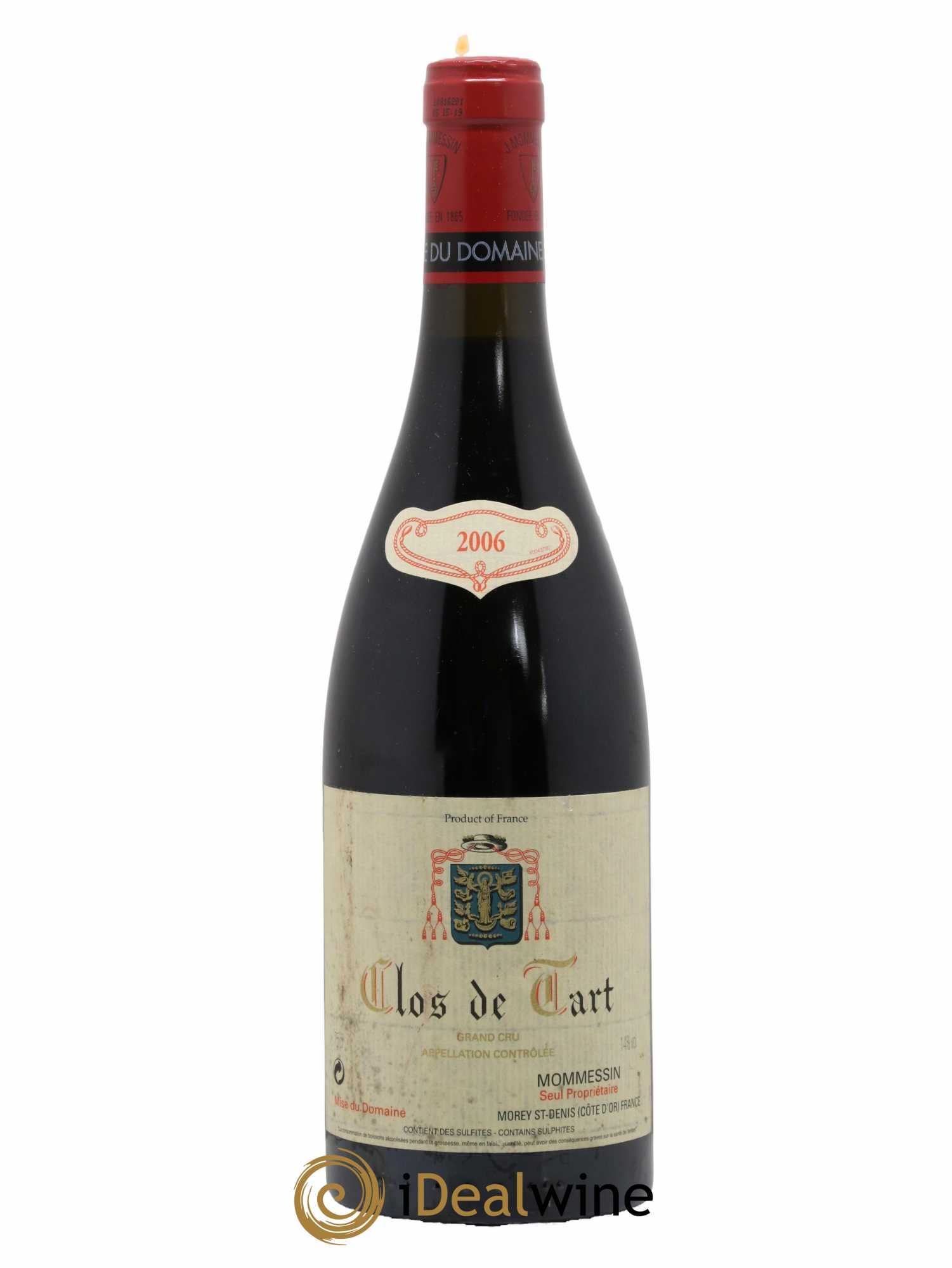 Clos de Tart Grand Cru Mommessin  2006 - Lot de 1 Bouteille