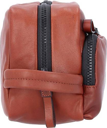 Piquadro Harper Kulturbeutel Leder 23 cm