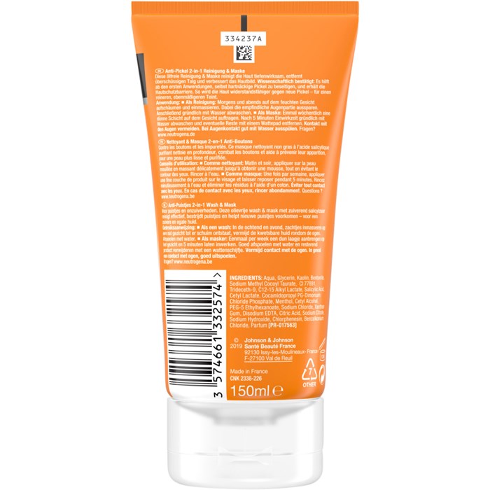 Anti-Pickel 2 in 1 Reinigung & Maske