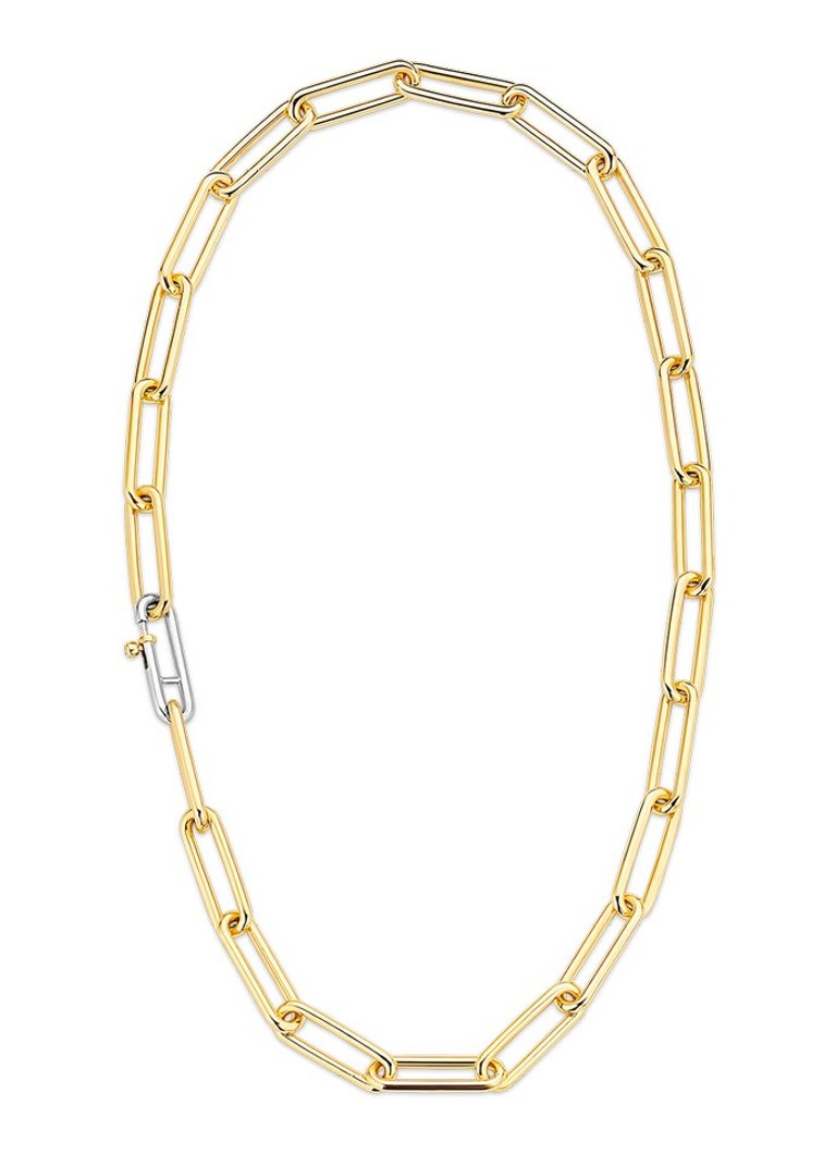 TI SENTO - Milano Closed Forever necklace gold plated 3937SY