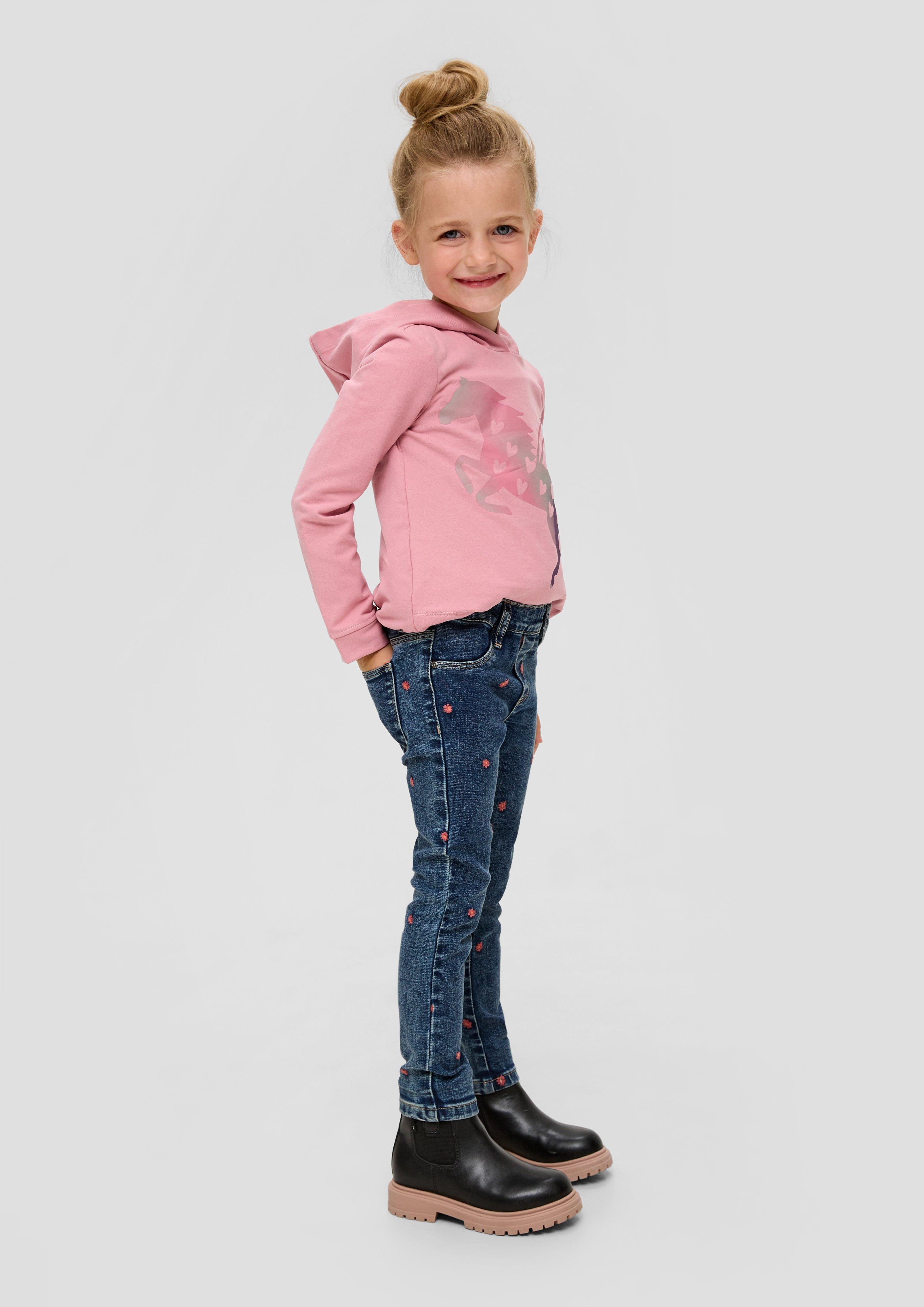Treggings: Jeans mit Stickerei  2133527-56Z4