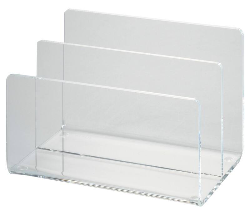 Maul Kartenhalter Acryl Transparent 15,1 x 9,8 x 10 cm